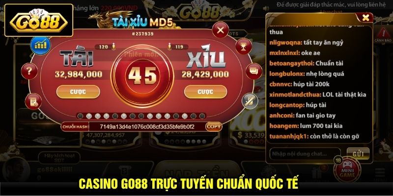 Casino GO88 trực tuyến chuẩn quốc tế
